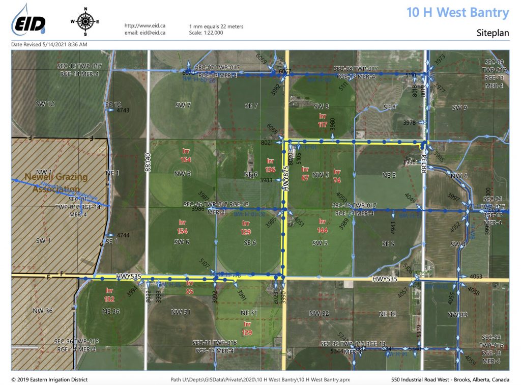 10H West Bantry Map