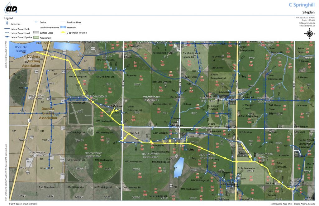 C Springhill Map